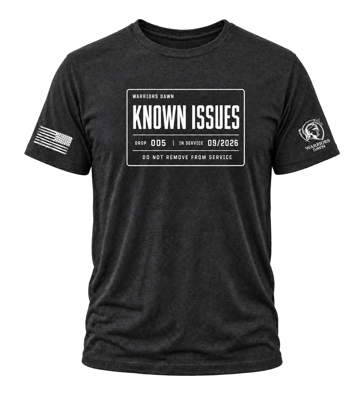 KNOWN ISSUES T-Shirt — Drop #005
