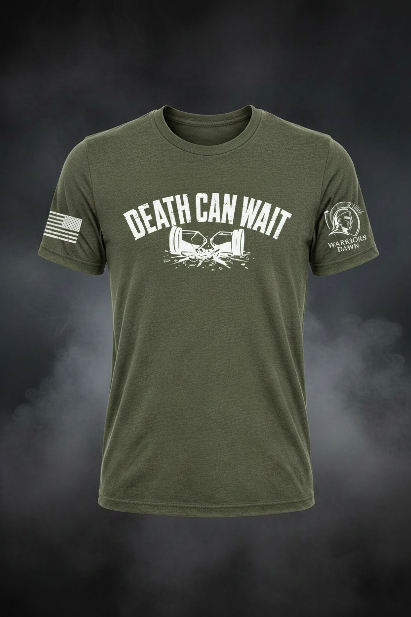 Death Can Wait Military Green