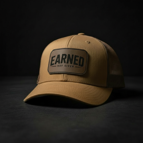 Earned Not Given Hat - Clean No Sticker