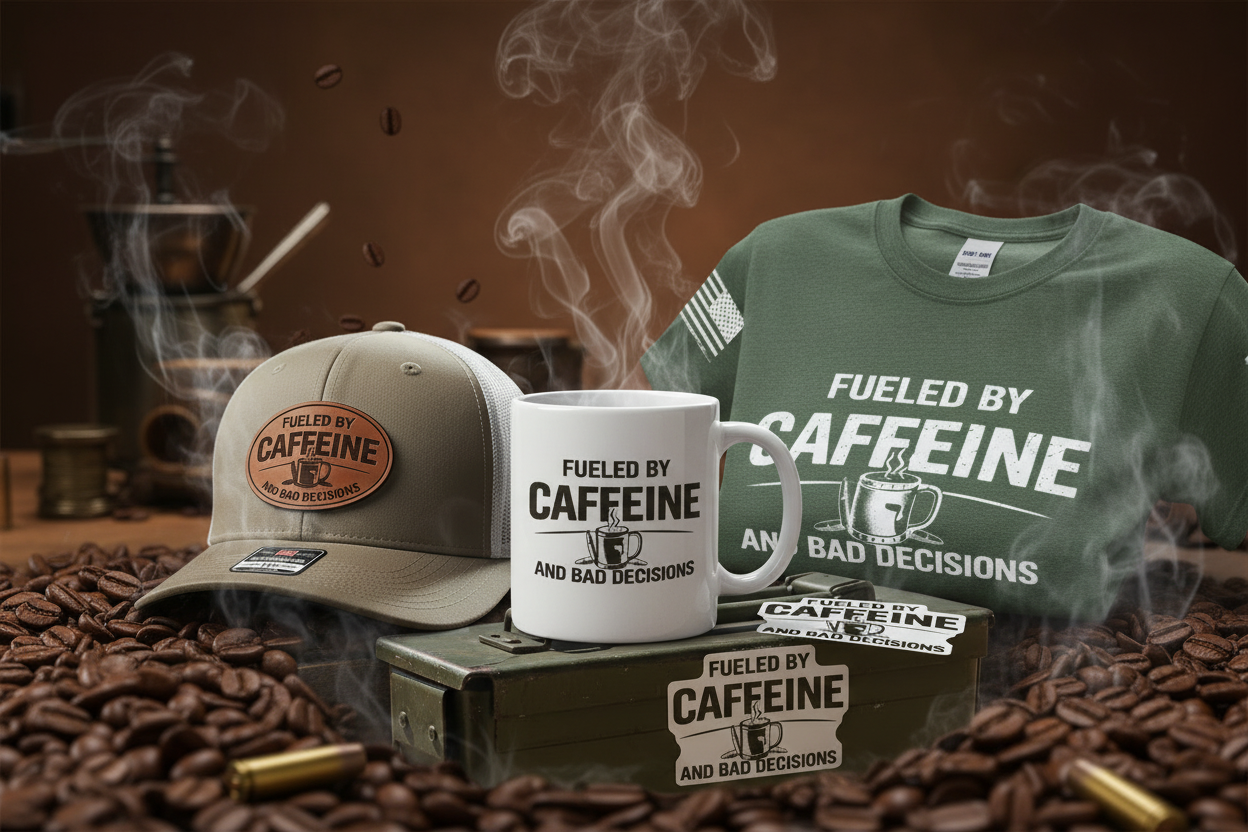 Fueled by Caffeine and Bad Decisions Bundle Drop